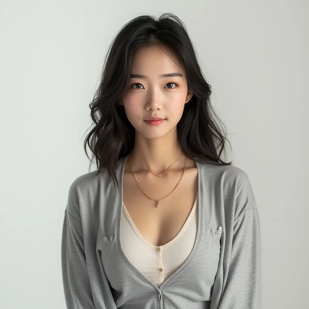 Young Asian woman for age verification